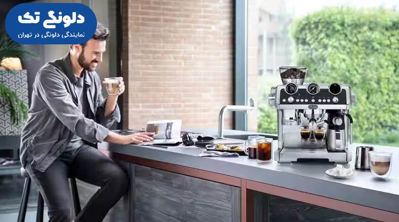 اسپرسو ساز نیمه صنعتی دلونگی مدل EC9865.M 6 مشخصات اسپرسوساز دلونگی مدل EC9865.M
